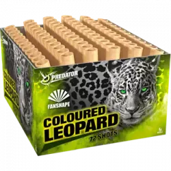 coloured leopard